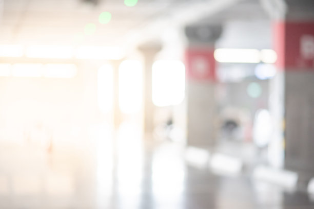 抽象模糊的汽车在停车场的背景图片下载