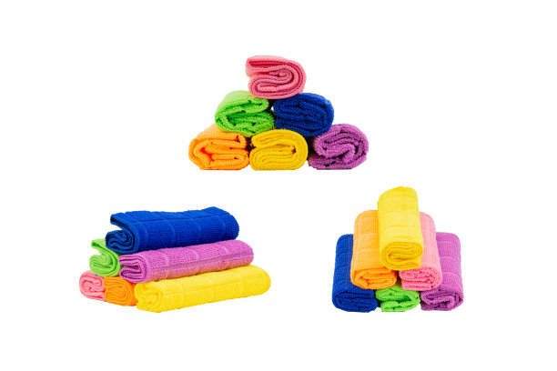 餐巾孤立在白色背景上。图片下载