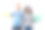 两个朋友一起举着一个语音气泡图标图片下载