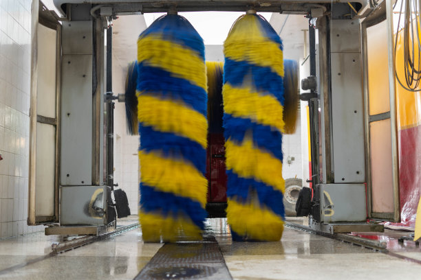 传送门洗车过程中。图片下载