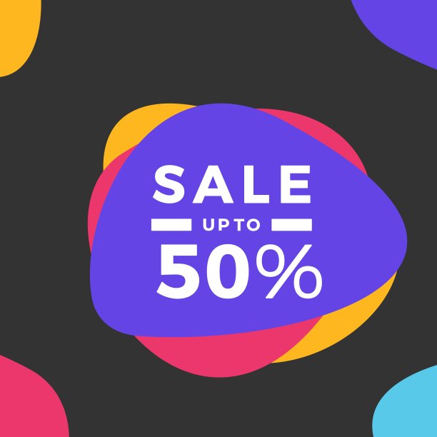 折扣标签现代设计理念图片下载