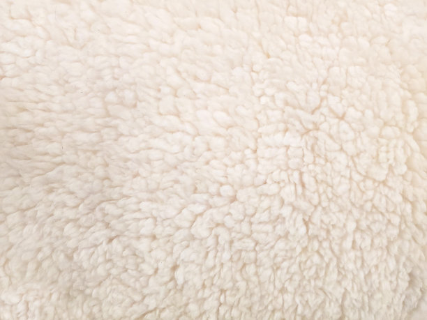 毛绒绒米色织物图片下载