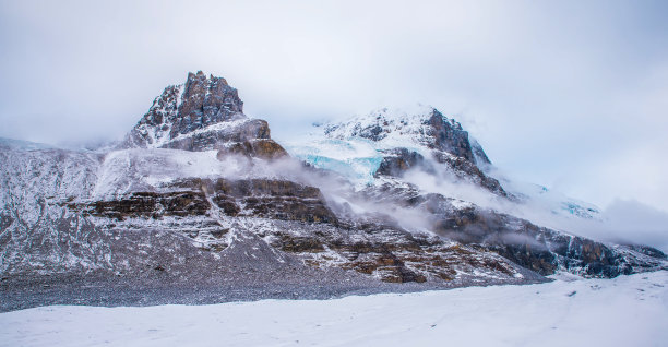 加拿大哥伦比亚冰原图片下载
