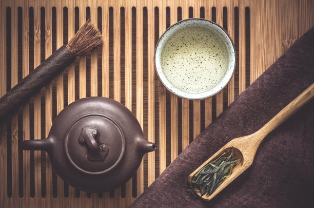 茶道辅料用白茶安吉白茶图片下载