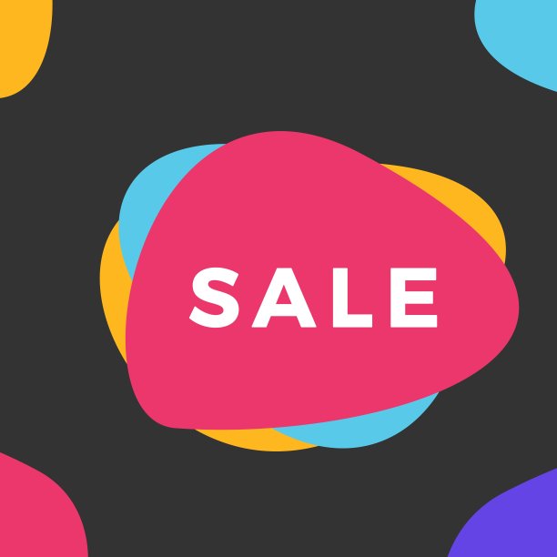 折扣标签现代设计理念图片下载