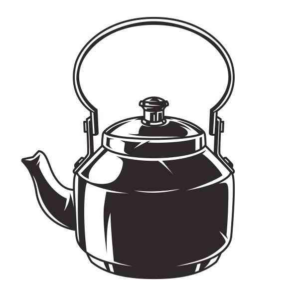 复古露营水壶概念图片下载