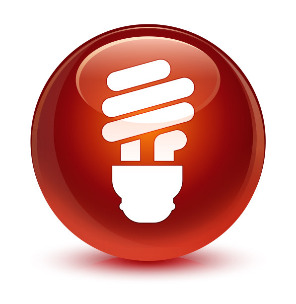 灯泡图标玻璃棕色圆形按钮图片下载