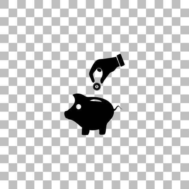 用小猪存钱罐图标存钱图片下载