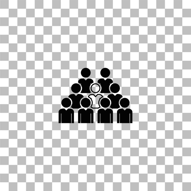 团队领导图标（扁平）图片下载