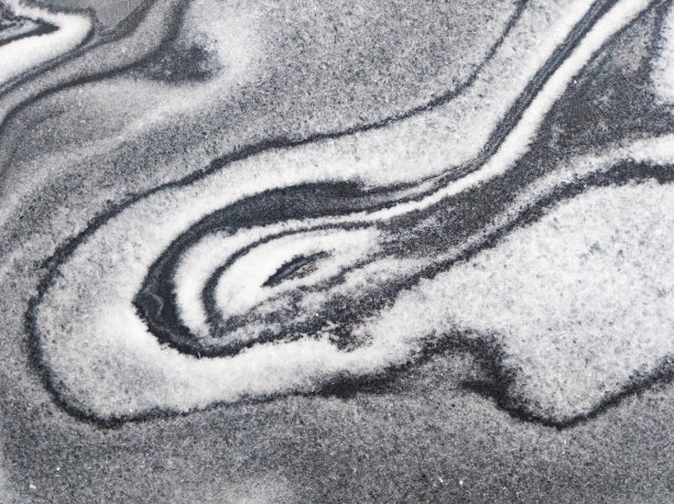 结构墙。花岗岩的墙。黑白颜色图片下载