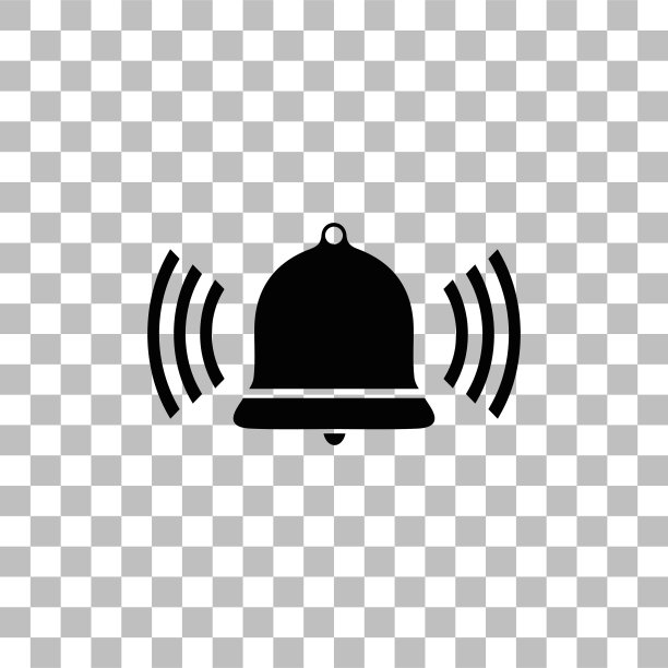 响铃声音图标（扁平）图片下载