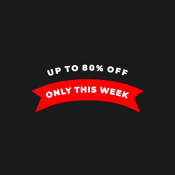 折扣标签现代设计理念图片下载