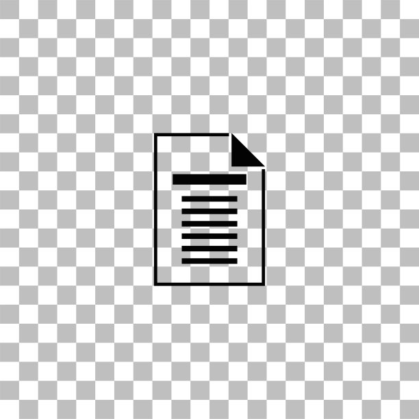 扁平文档图标图片下载