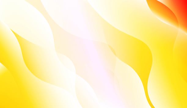 几何波浪形状光滑抽象彩色梯度背景。用于宣传册，横幅，壁纸，移动屏幕。矢量插图。图片下载