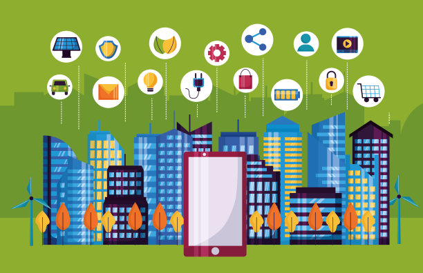 智能城市设计图片下载