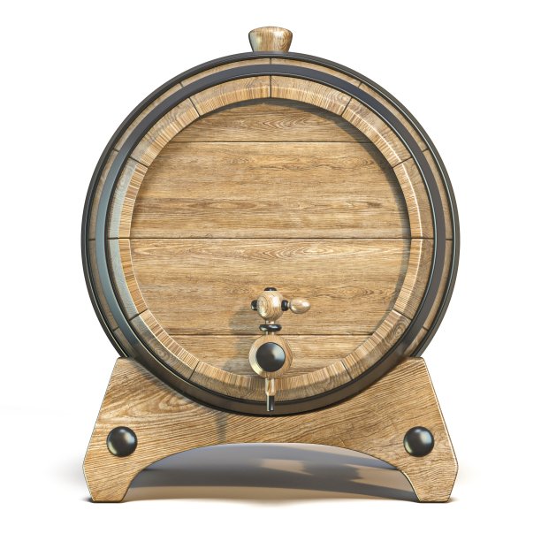 木桶上的木架3D图片下载