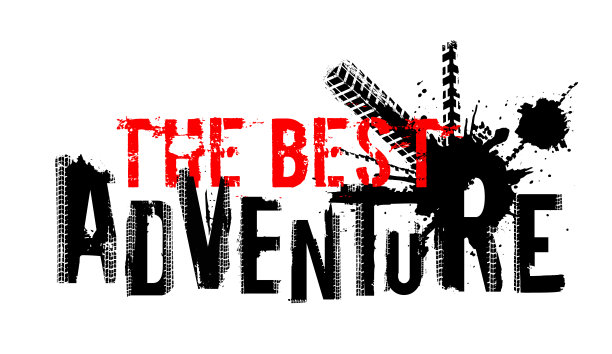 越野手绘垃圾字图片下载