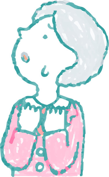 流行插画手绘侧商人图片下载