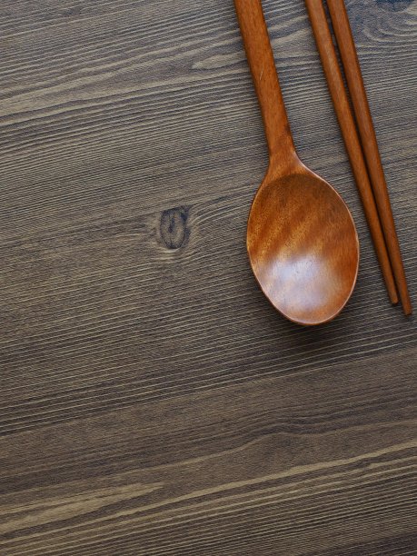 木勺，木筷子图片下载