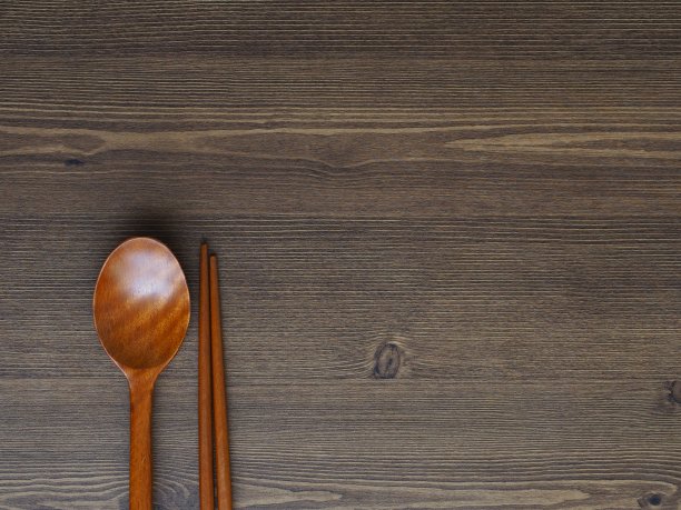 木勺，木筷子图片下载