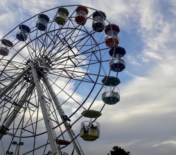 摩天轮的一部分图片下载