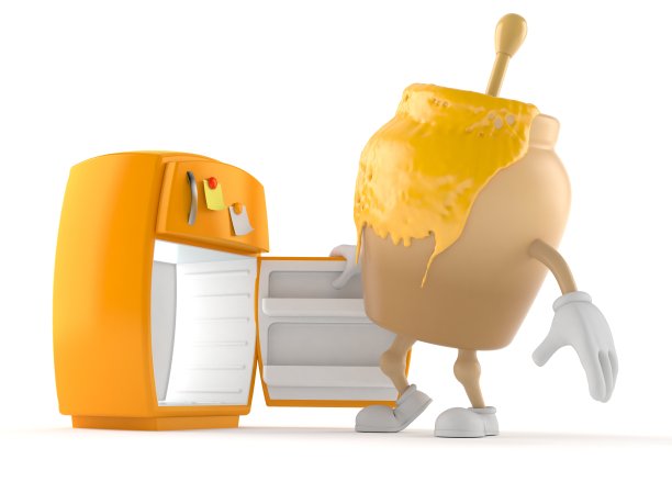 蜂蜜罐特点与开放式冰箱图片下载