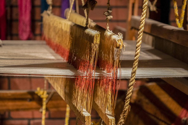 老式织机仿古织造缝纫机细节图片下载