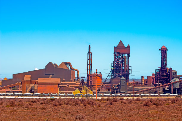 现代钢厂图片下载