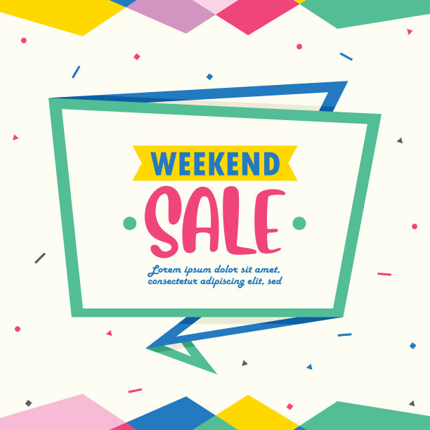 矢量销售概念背景设计图片下载