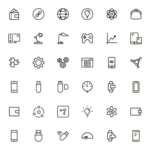 电子站线图标设置。图片下载