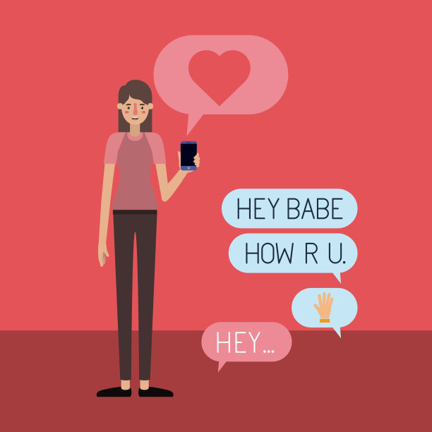 女人用智能手机聊天图片下载