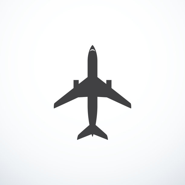 飞机图标。矢量图图片下载