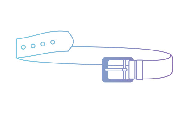 阳刚优雅腰带图标图片下载