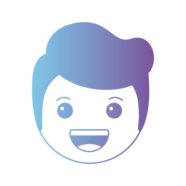 卡通快乐男人头像可爱人物图片下载