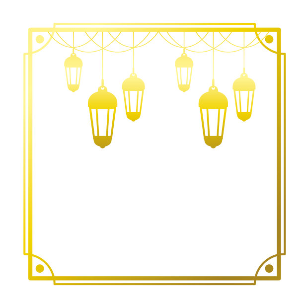 斋月卡里姆灯笼挂图标图片下载