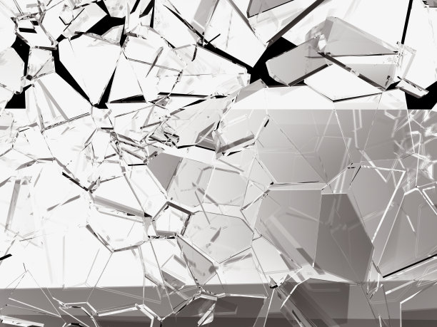 碎玻璃的碎片图片下载