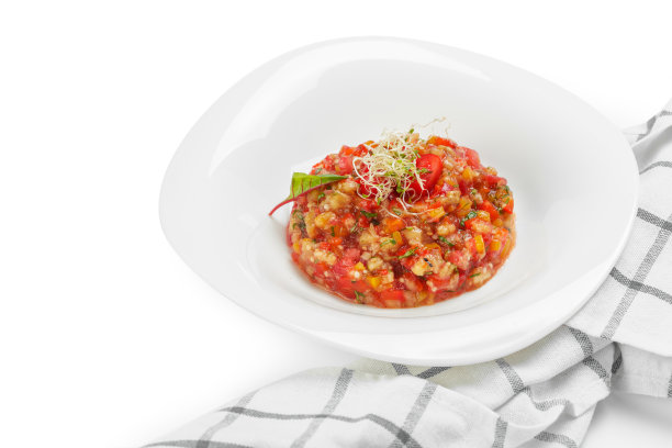 烤蔬菜色拉图片下载