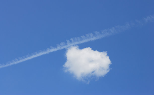 蓝天上的云图片下载