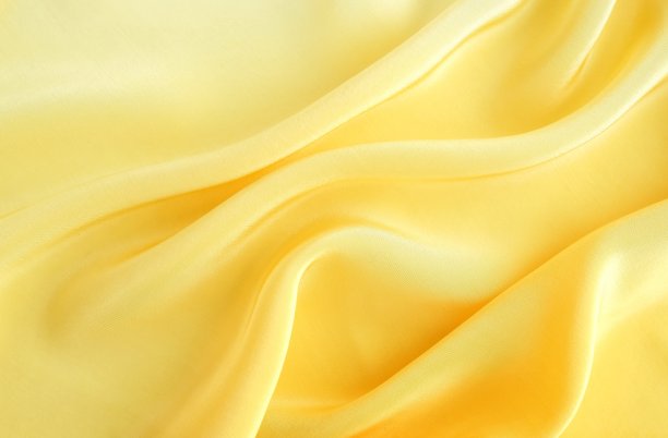 真丝面料质地，底色淡黄色。本空间图片下载