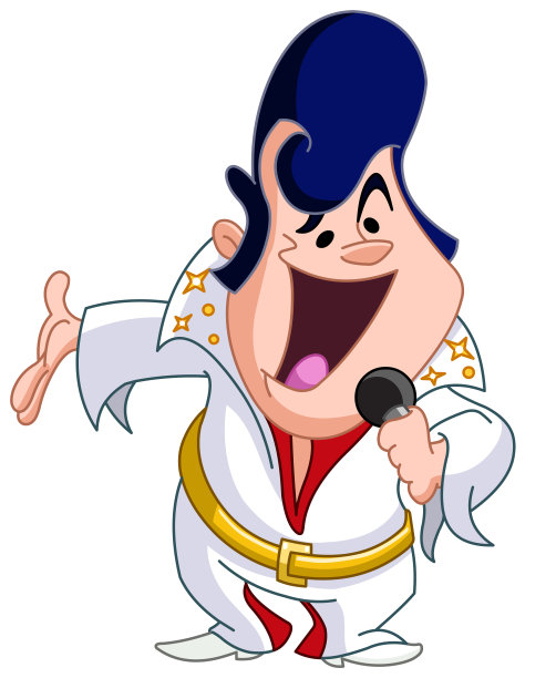 歌手卡通图片下载