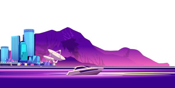 摘要城市旗帜图片下载