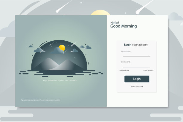 插图模板的flyear图片下载