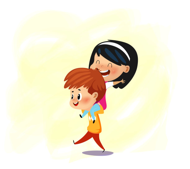 两个朋友在一起玩图片下载