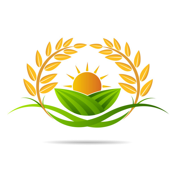 农场图标概念logo全矢量图片下载