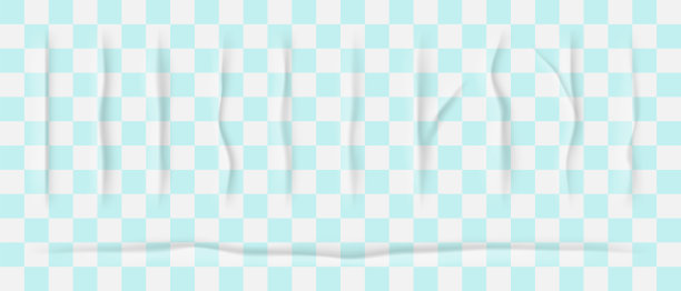 皱纹。矢量折痕海报设计。图片下载