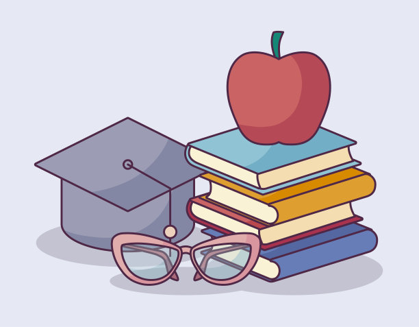 海报图书日国际与帽子毕业图片下载