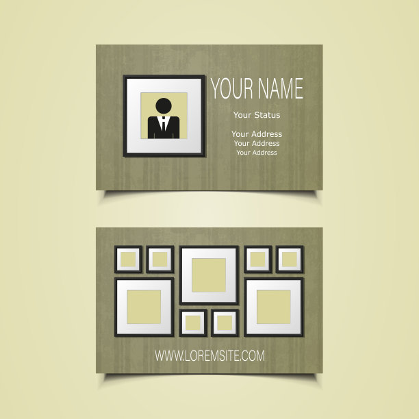 名片设计模板图片下载