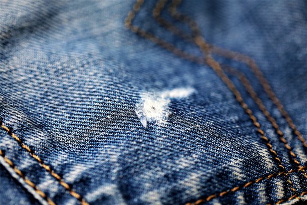 拉链的牛仔裤图片下载