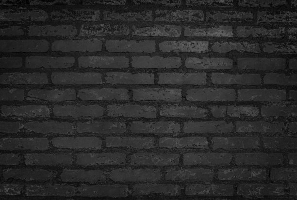 老黑砖墙纹理和特写背景图片下载