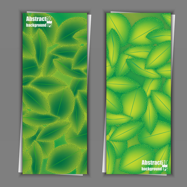 抽象花卉背景与花瓣图案。旗帜模板。Eps10矢量图图片下载